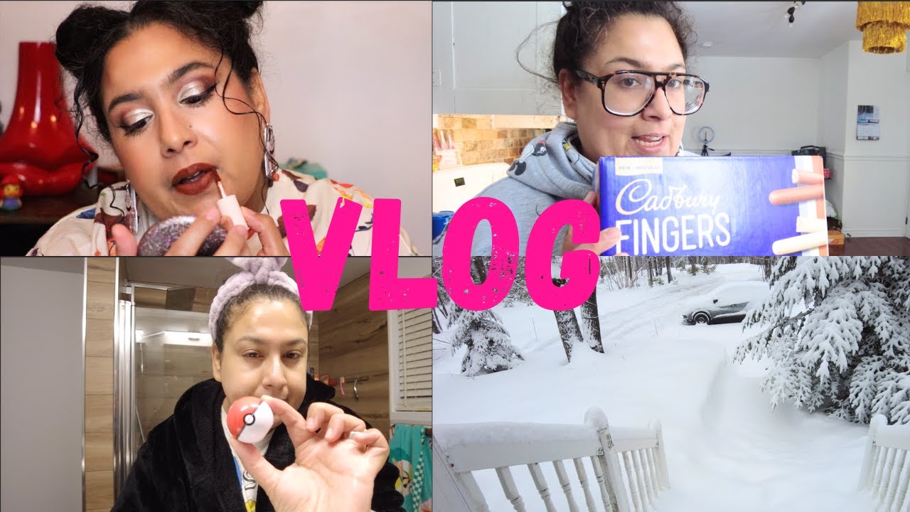 Nouvelle routine, makeup, verglas, haul costco