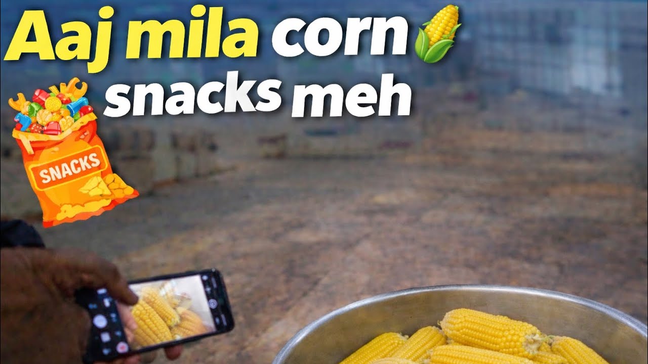Sunday evening snacks 🌽 | 