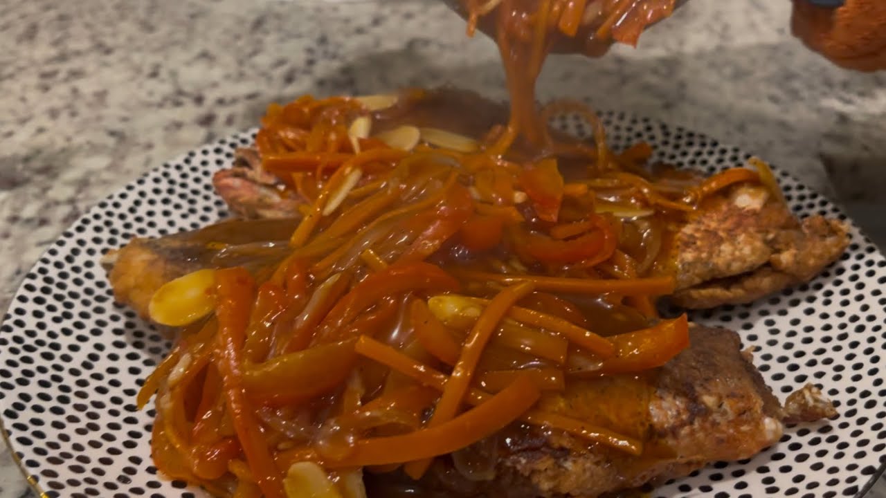 Sweet & Sour Red Snapper