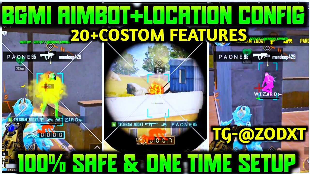 BGMI 4.4 AIMBOT OBB | BGMI 4.4 ANTENNA CONFIG FILE | BGMI 4.4 PAK FILE | BGMI LOCATION CONFIG 4.4