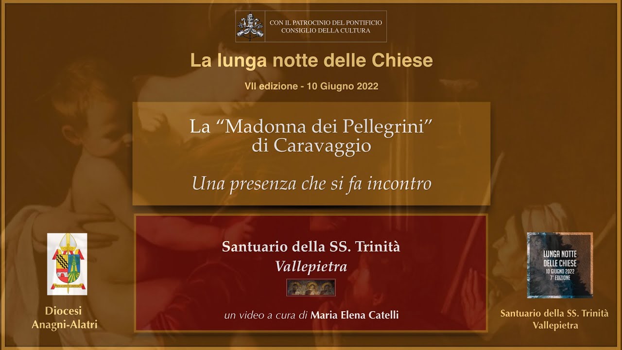 La Madonna dei Pellegrini di Caravaggio. Un video di Maria Elena Catelli.