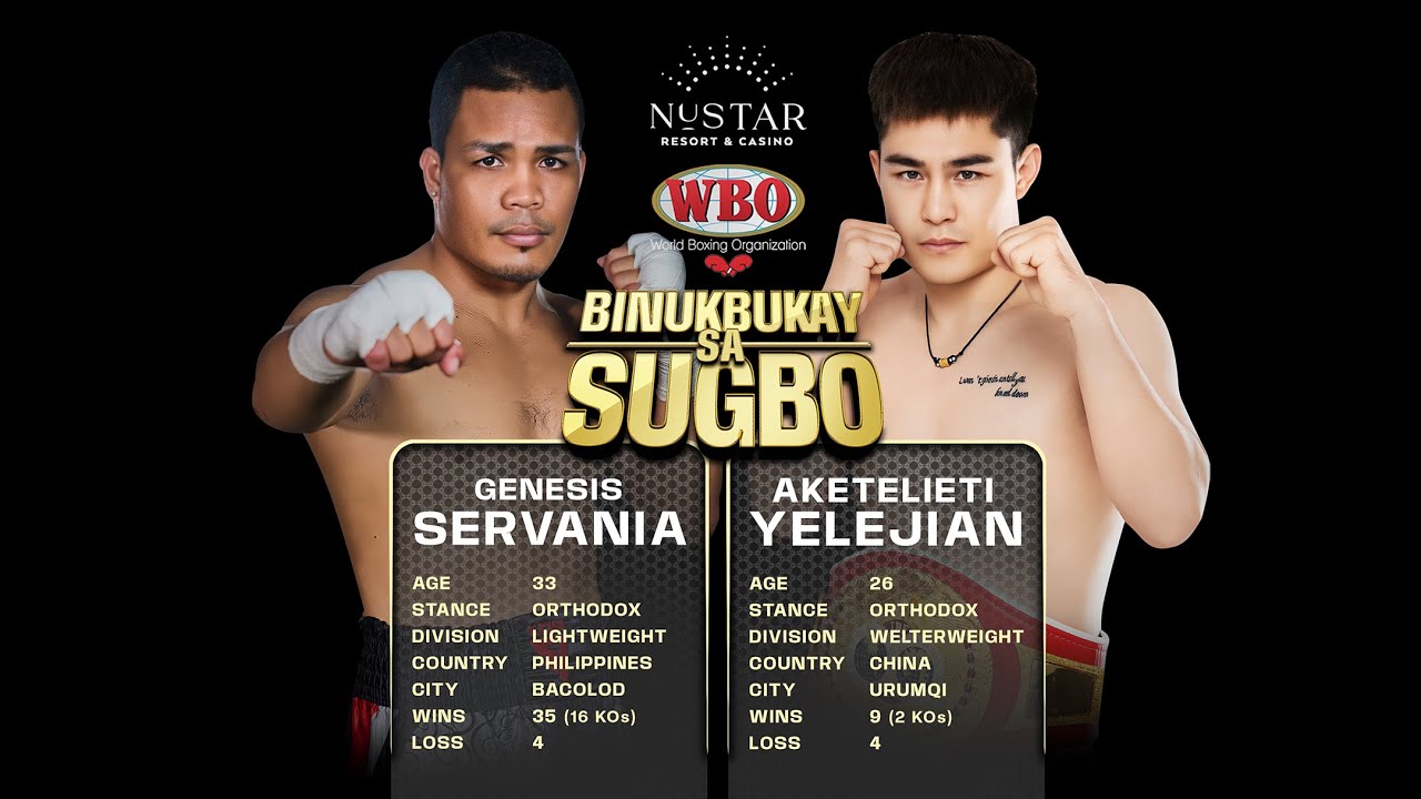 Genesis Servania VS Aketelieti Yelejian (阿克特列提·也勒坚) | Binukbukay sa Sugbo