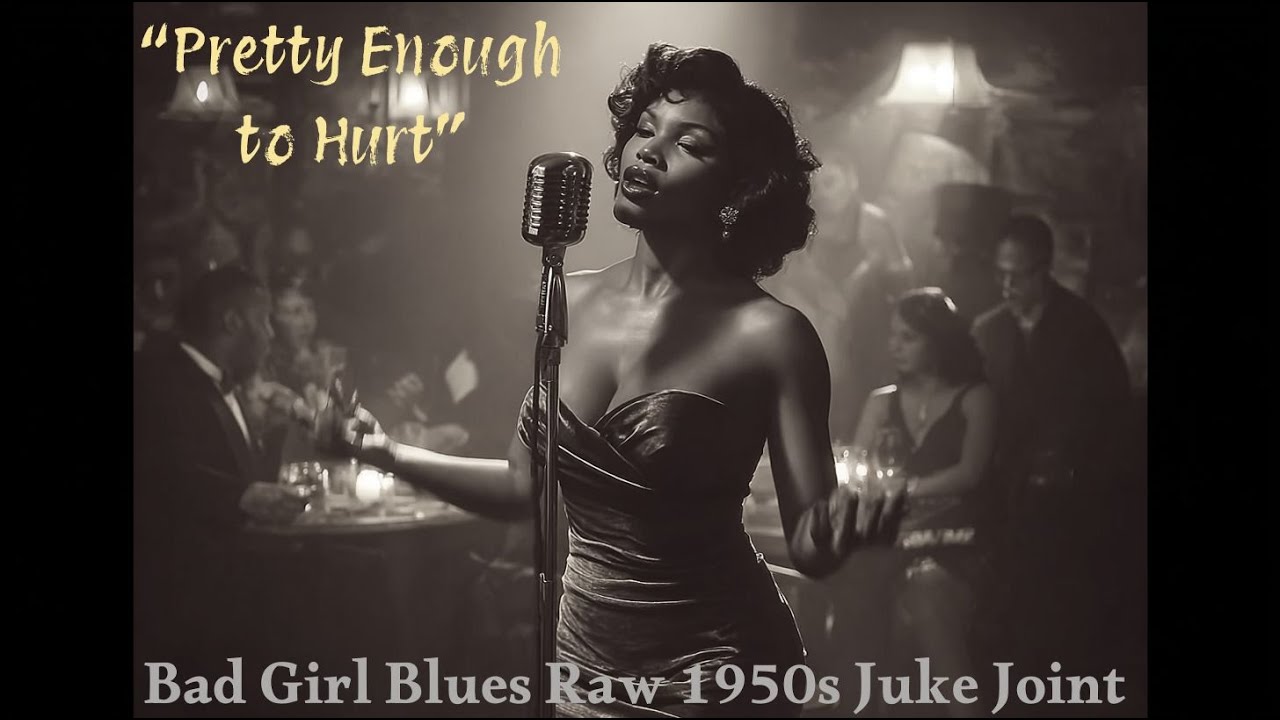 Bad Girl Blues – Raw 1950s Juke Joint Electric Blues | Whiskey, Smoke & Femme Fatale