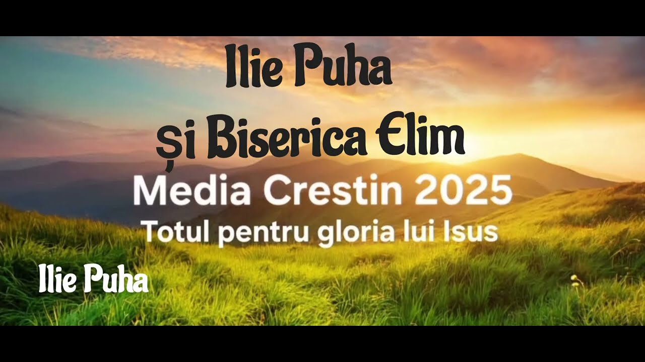 Ilie Puha și biserica Elim-Super colaj