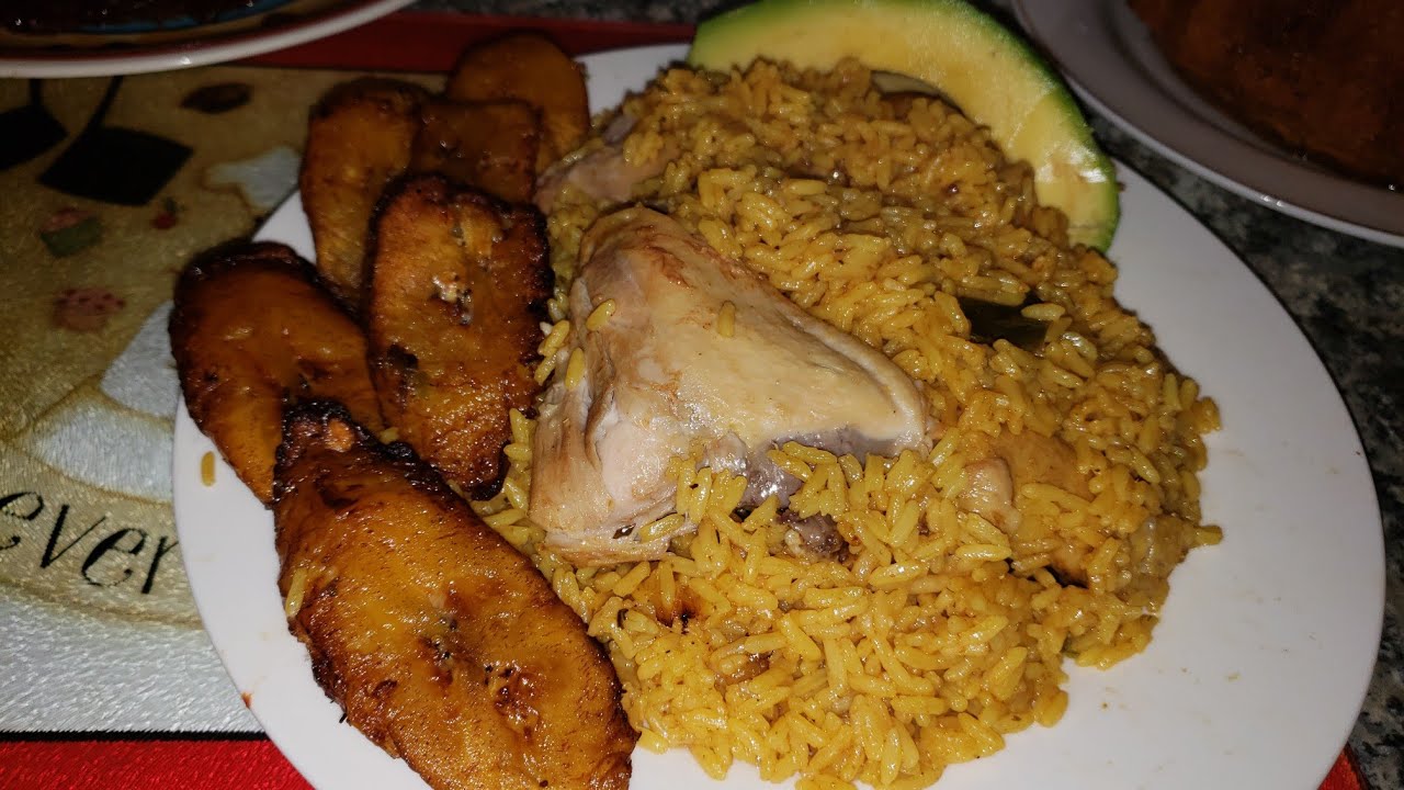 Arroz con pollo en olla de presión, Pudin,panetela ,no te lo pierdas