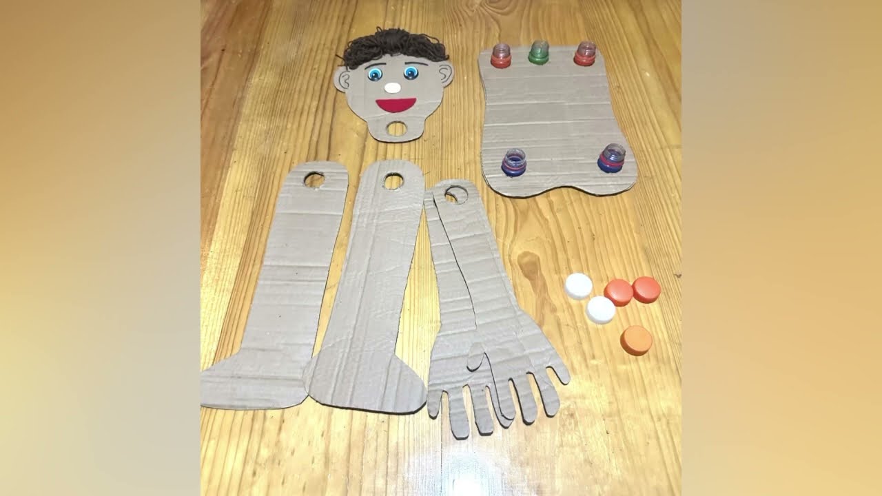 📦 BONECO de PAPELÃO Gigante | Brinquedo Artesanal com Reciclagem | Tutorial Completo