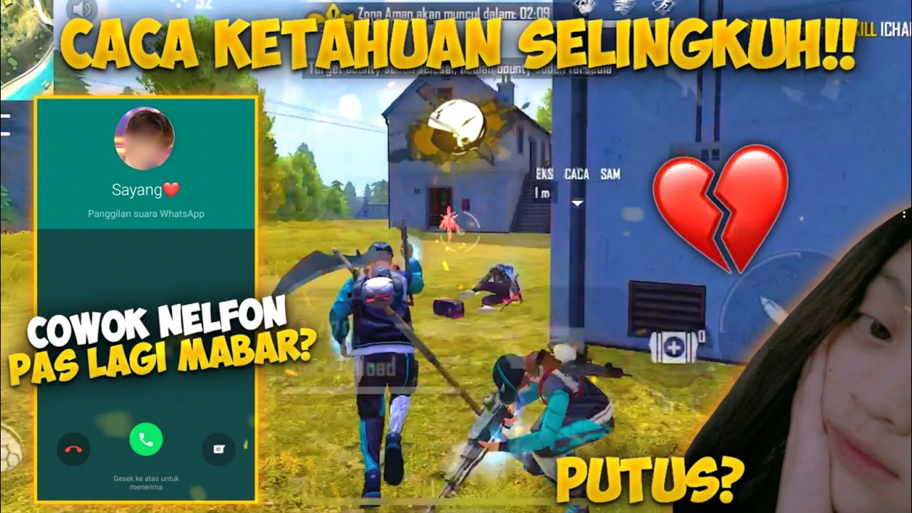 CACA KETAHUAN SELINGKUH!! JAM 12 MALAM DIA MALAH DITELFON COWO PAS LAGI MABAR..