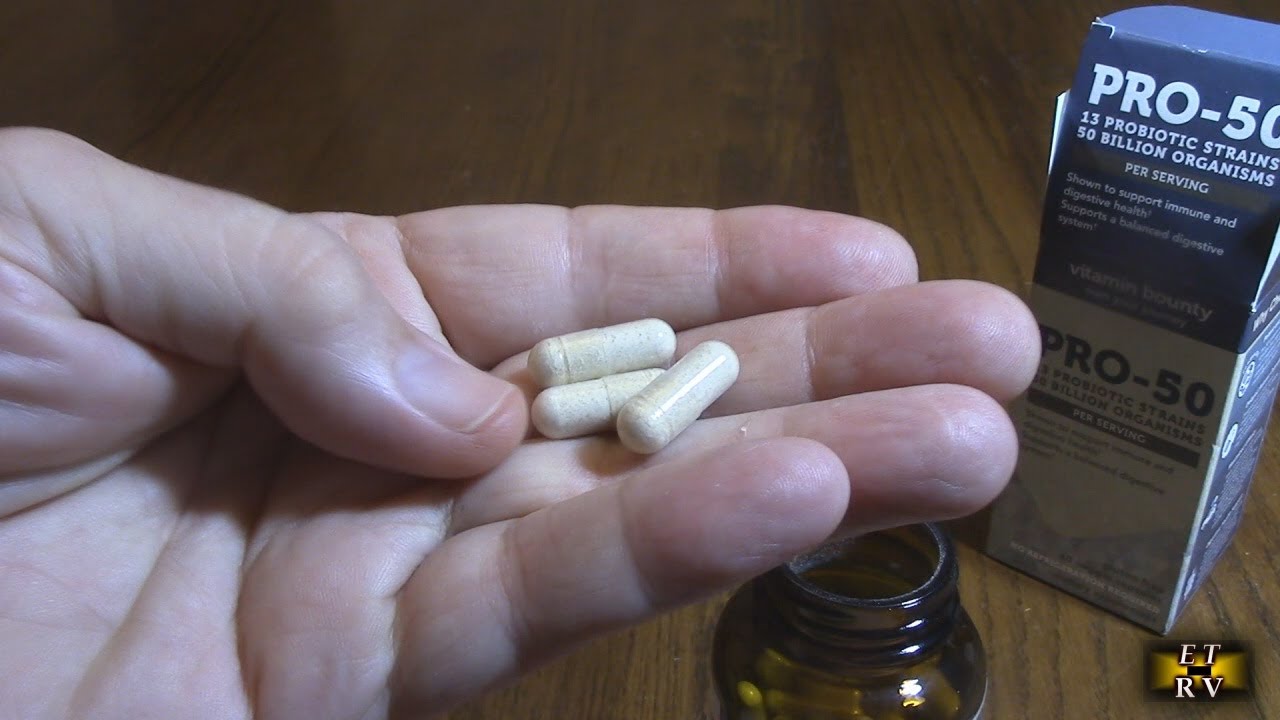 Vitamin Bounty Pro-50 Probiotics 50 Billion CFU - 13 Multi Strain Probiotic + Prebiotic -QUALITY!