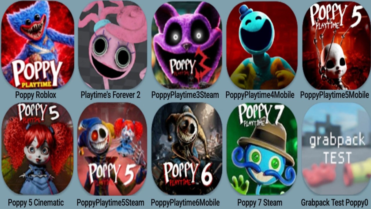 Poppy Playtime Mobile Chapter 1, 2, 3, 4, 5, 6, 7 | Poppy Playtime 7 The Secret of Huggy Wuggy's Arm