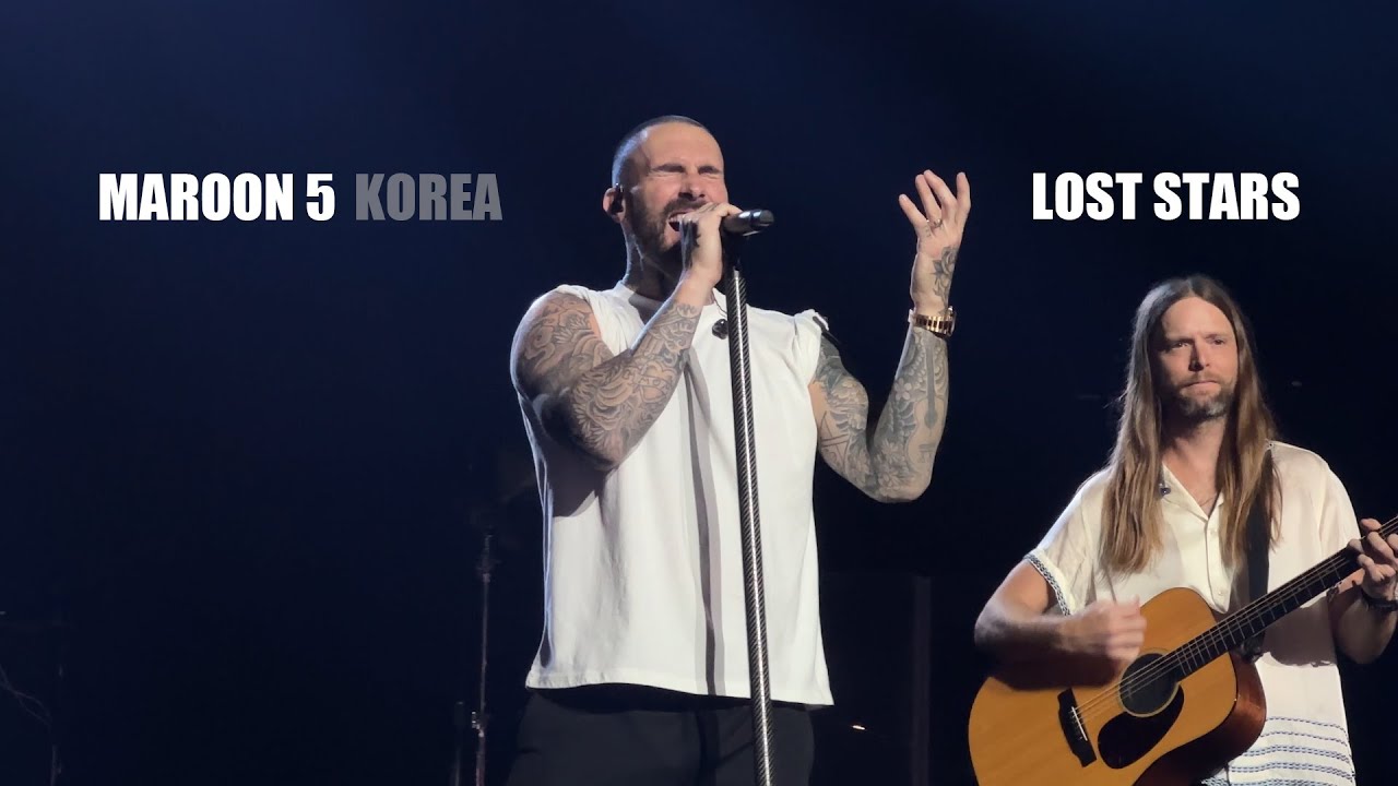 240308 MAROON 5 - Lost Stars @ 마룬5 내한공연 2024 Live in KOREA