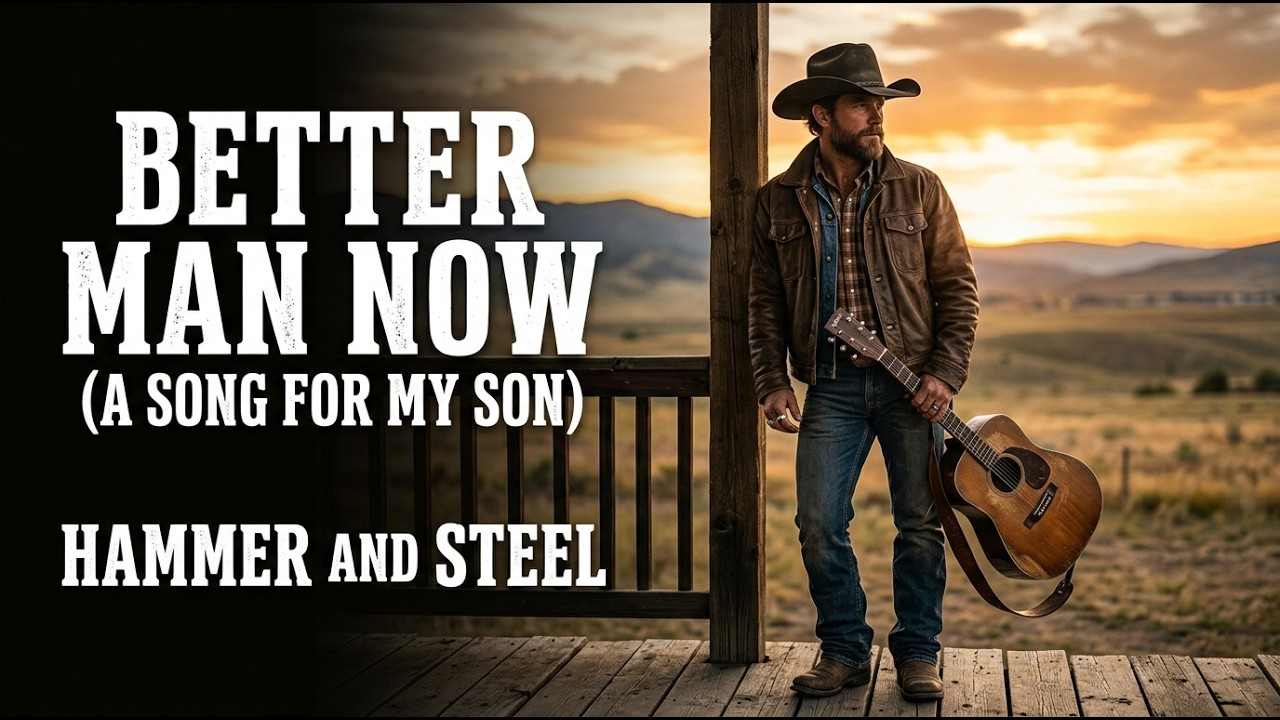 BETTER MAN NOW | Hammer and Steel (A Song To My Son) Lyric Video Oficial