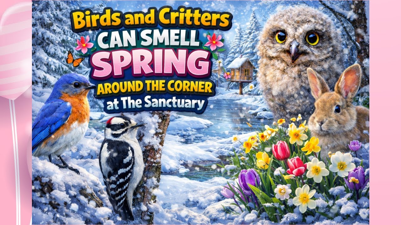 Birds And Backyard Wildlife Smell Spring