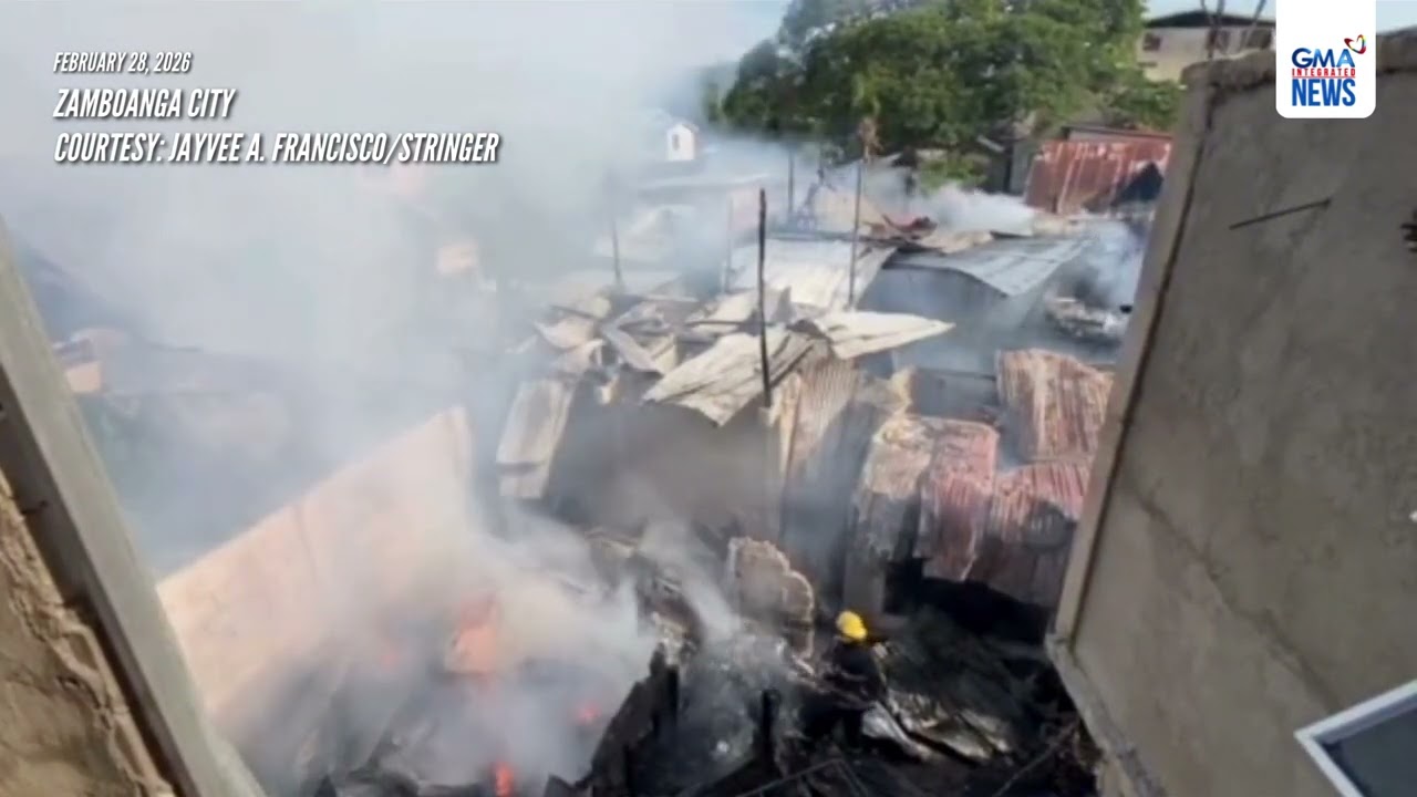 Mahigit 10 bahay, nasunog sa Zamboanga City | GMA Integrated News