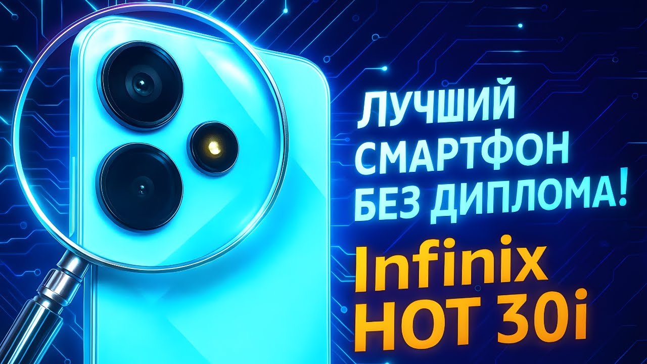 Лучший смартфон без диплома? Infinix Hot 30i