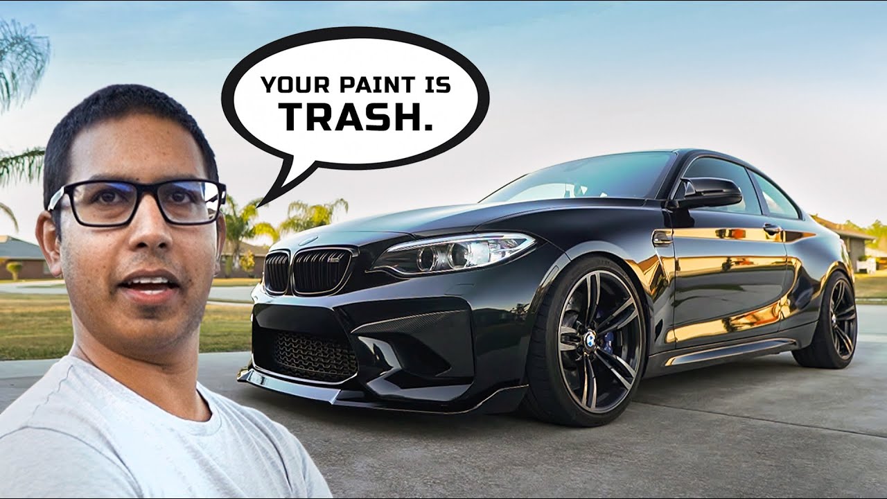 BMW M2 Epic Paint Transformation: Wash, Polish, & Ceramic Coat