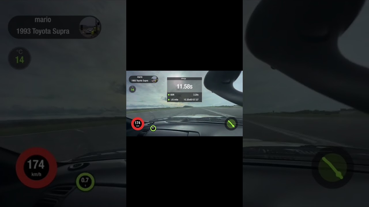 Toyota Supra Mk4 1500 hp crashed in Scc500