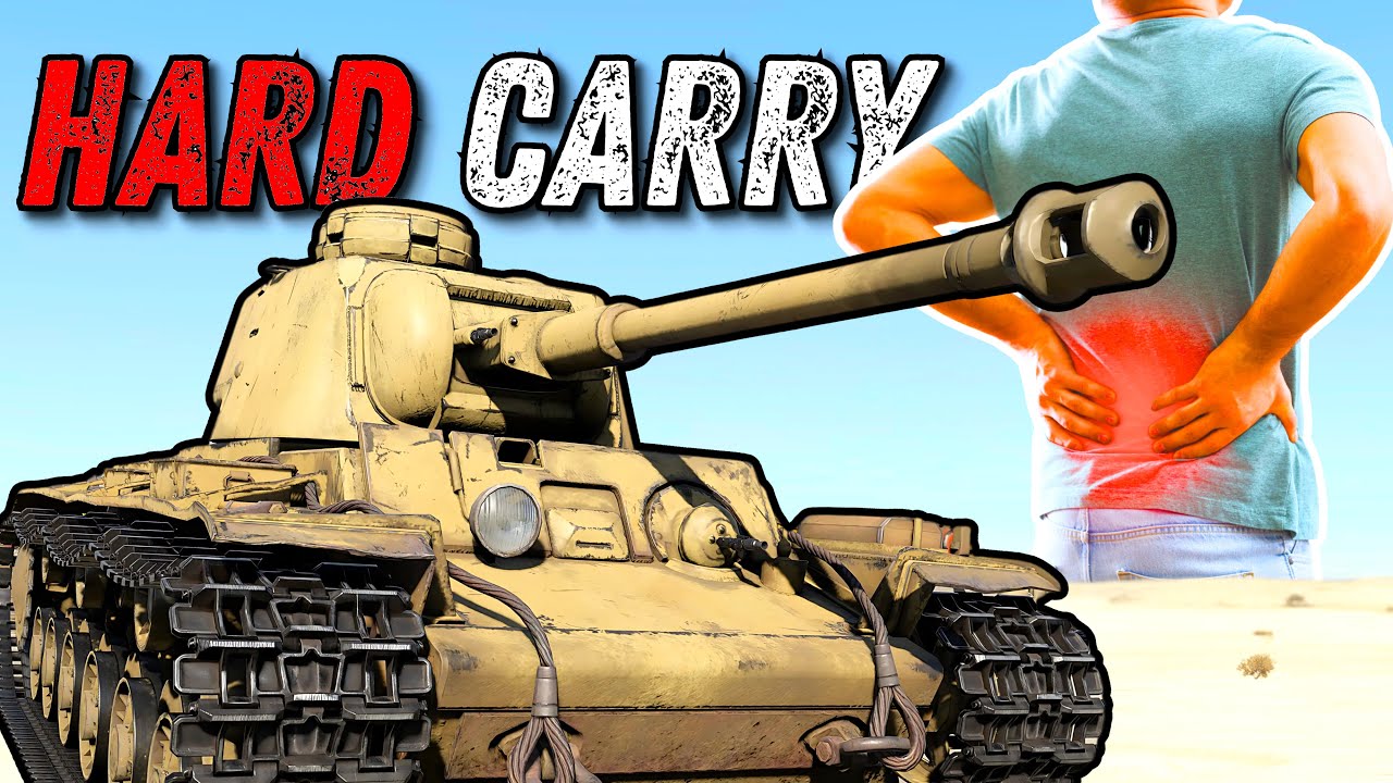 Мощный премиум-танк, который возит немецкие команды &mdash; KW 1 C 756 (r) в War Thunder