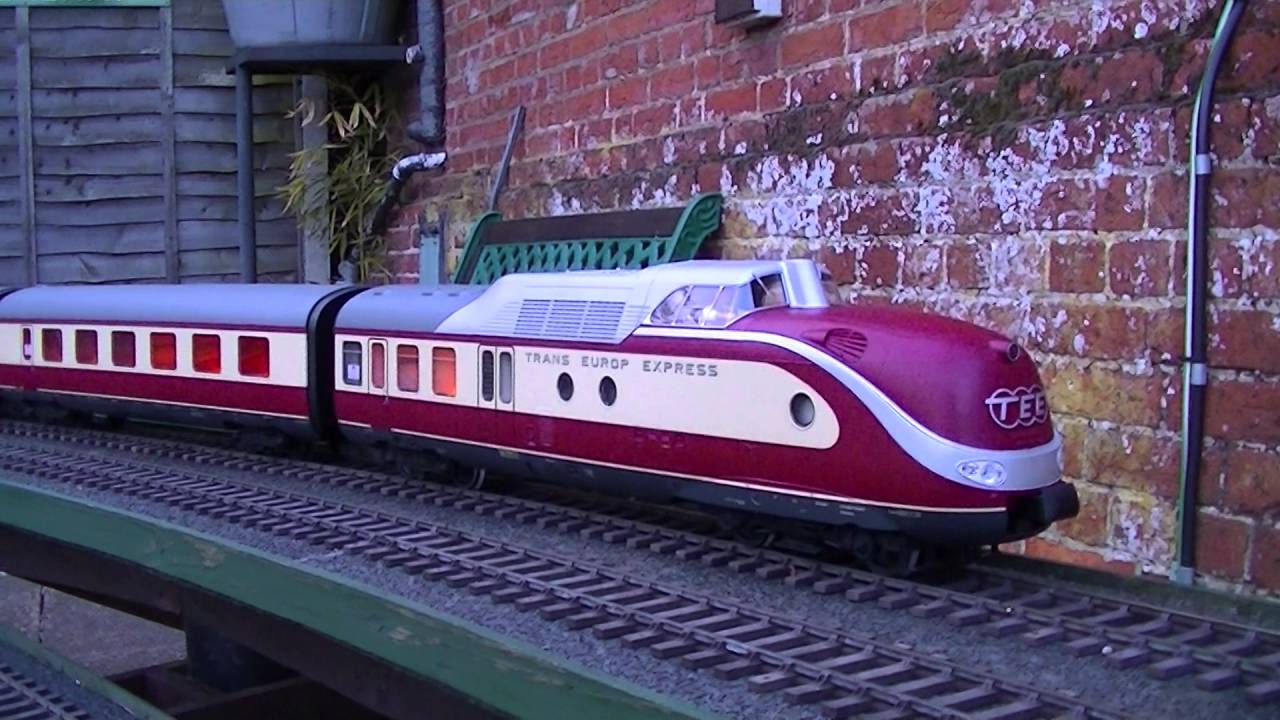 Video 55. G Scale Trans European Express By PIKO R/C and Sound