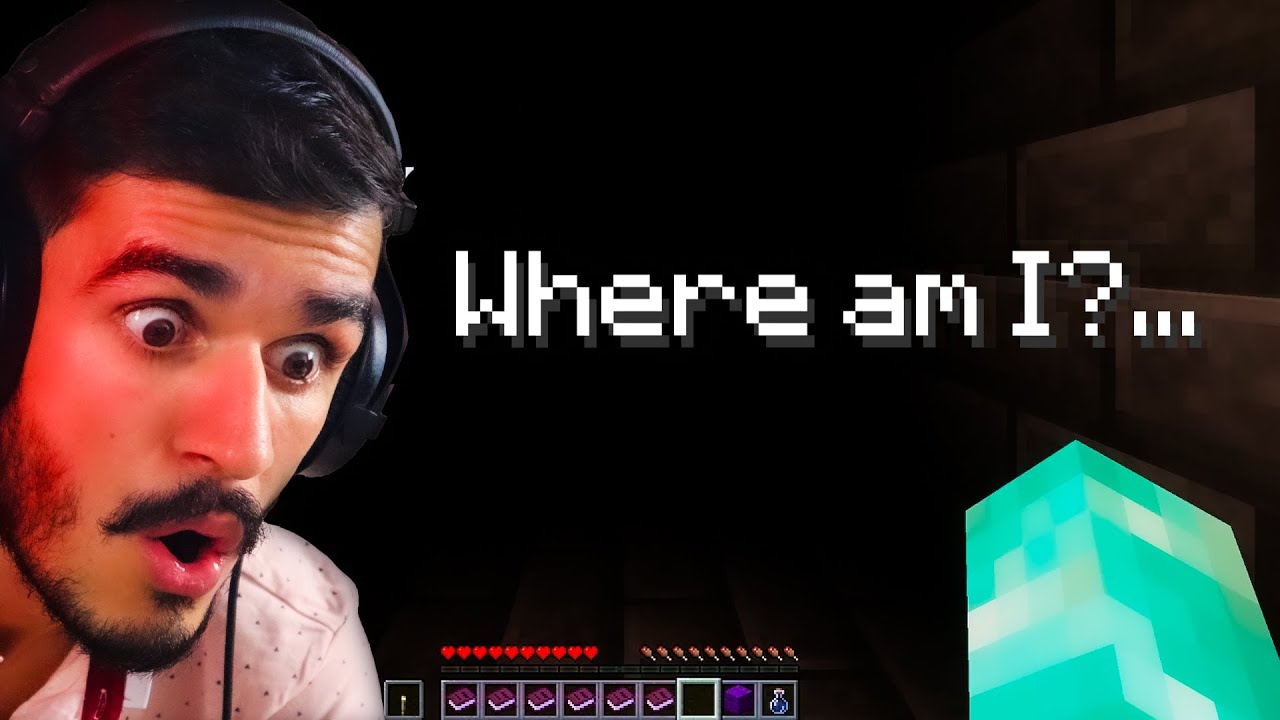 تو این مپ ماینکرافت گیر افتادم - I Got Stuck in this Minecraft Map