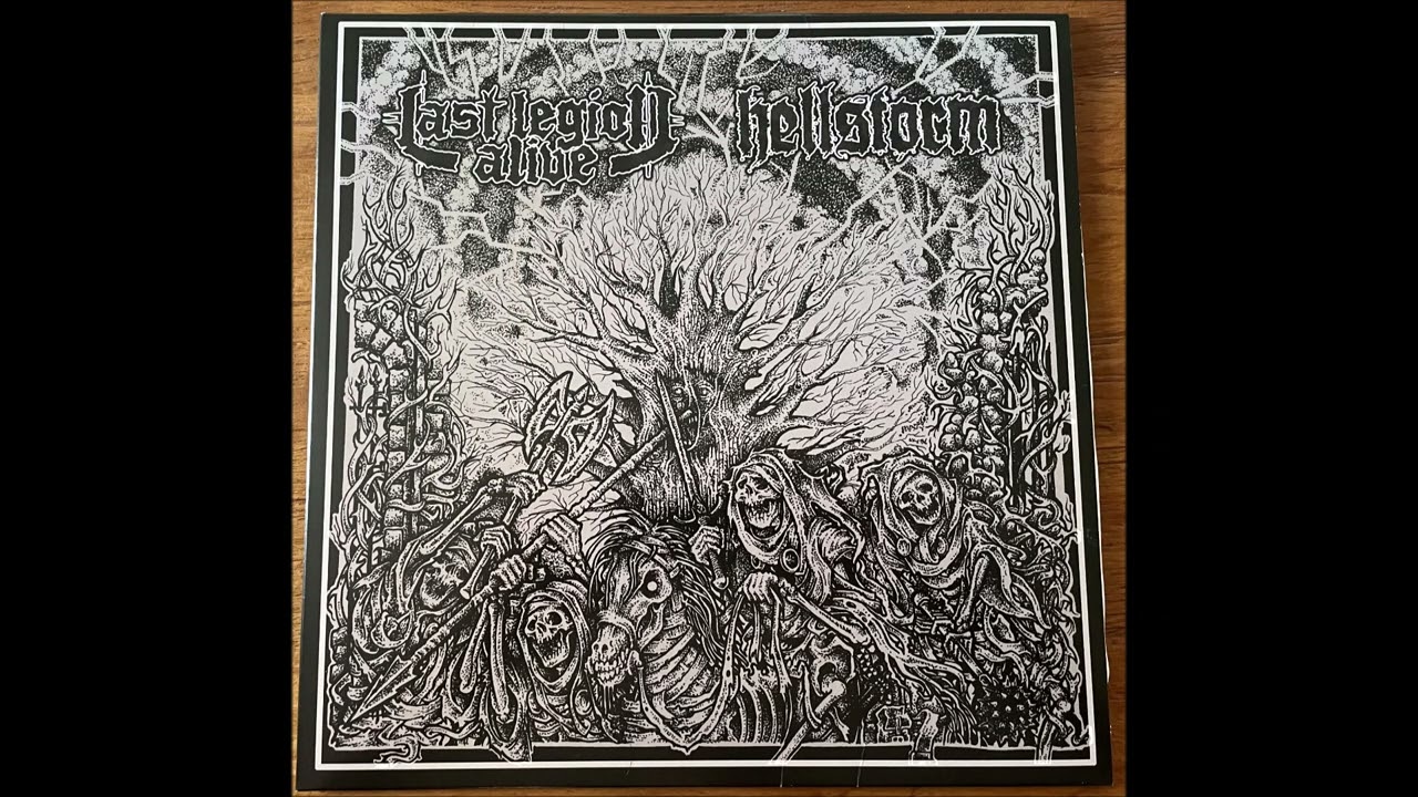 LAST LEGION ALIVE/HELLSTORM split LP
