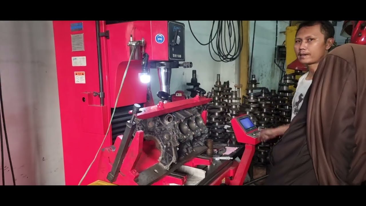 engine block corter process# mitsubishi GA120# OVERSIZE 0.50#BM160