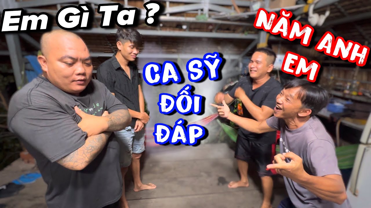 Thánh Xàm bù đầu với trò chơi ca sĩ đối đáp nhân phẩm nhịn thèm cười ra nước mắt