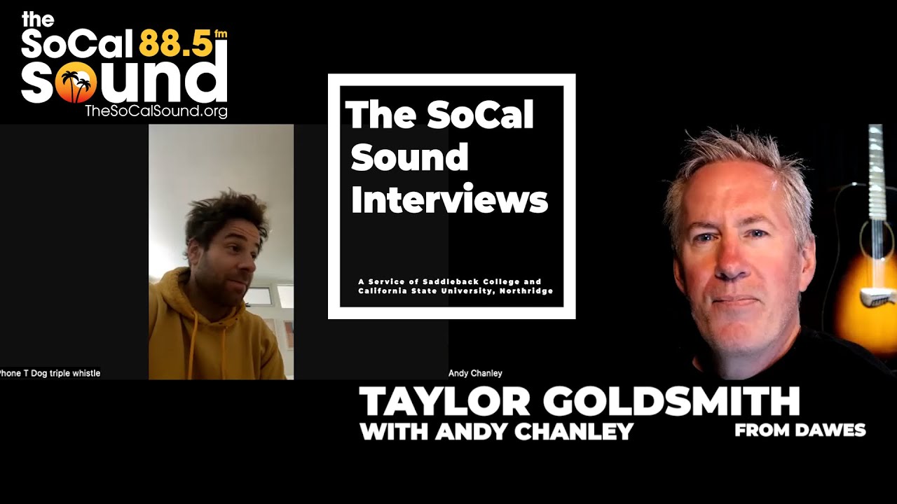 Taylor Goldsmith from DAWES Interview with Andy Chanley || The SoCal Sound Interviews