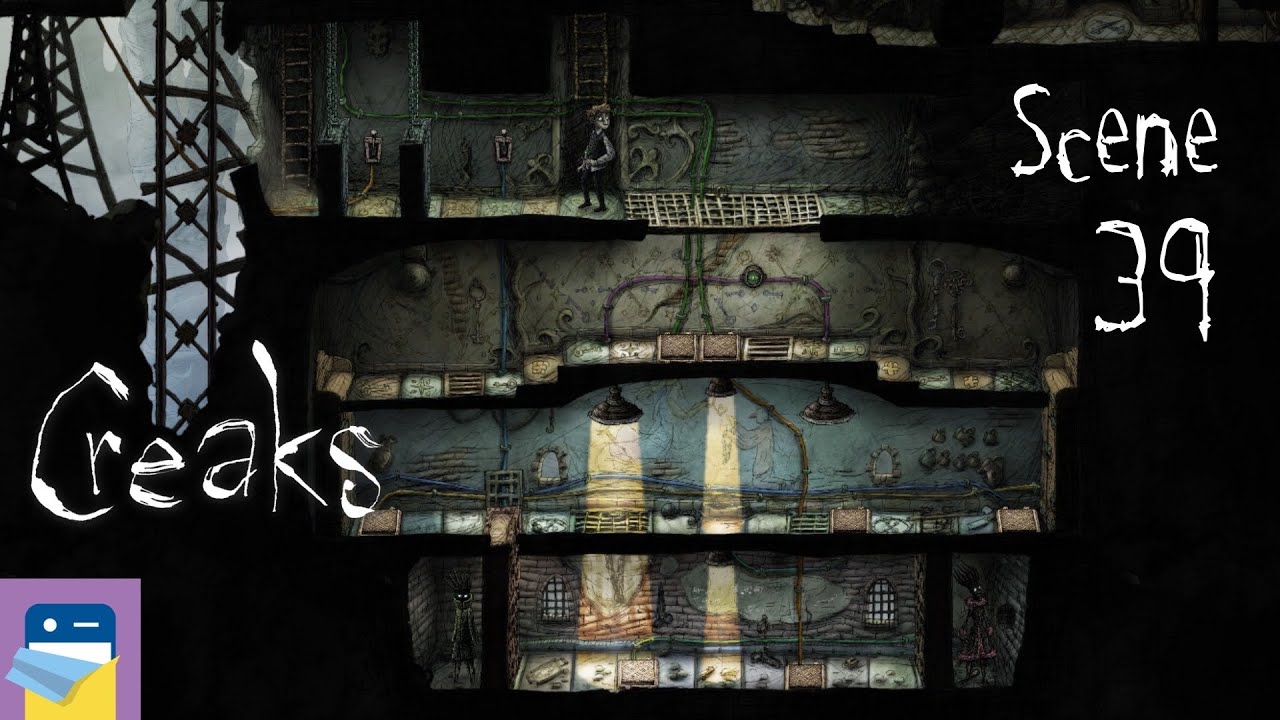 Creaks: Scene 39 Walkthrough & iOS Apple Arcade Gameplay (by Amanita Design)