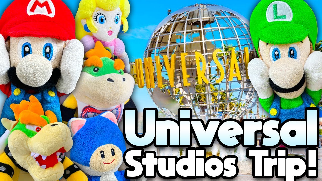 Paper Mario Bros - The Universal Studios Trip!
