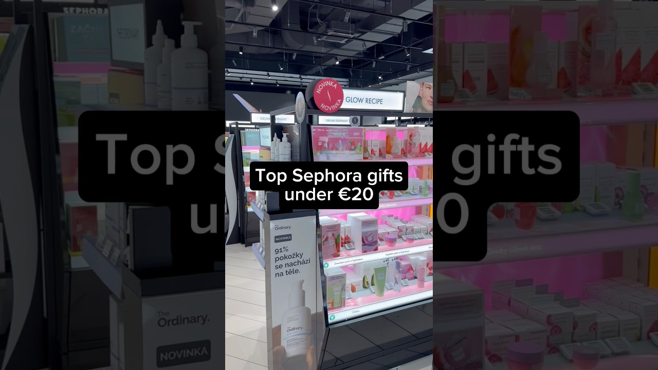 Top Sephora gifts under &euro;20 #sephorahaul #sephora #haul #makeup #skincare #beauty #giftideas #gifts
