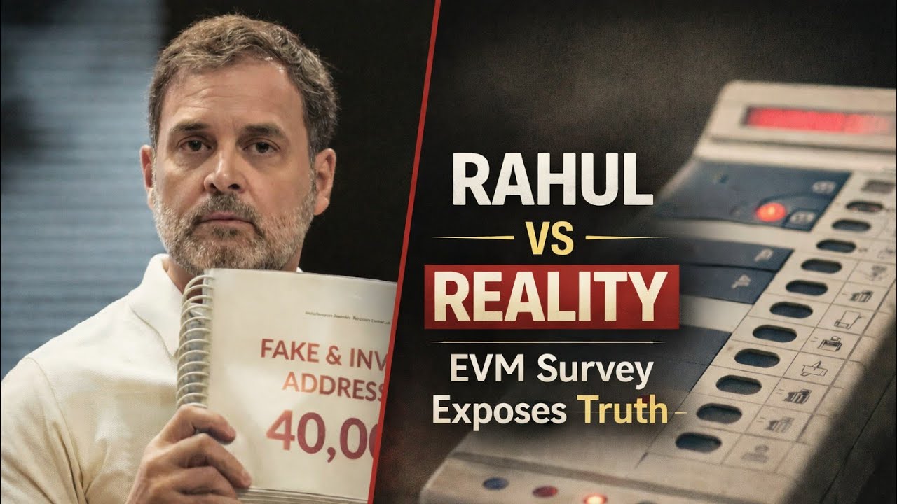 RAHUL vs REALITY: Karnataka EVM Survey Exposes the Truth Behind &lsquo;Vote Theft&rsquo; Claims