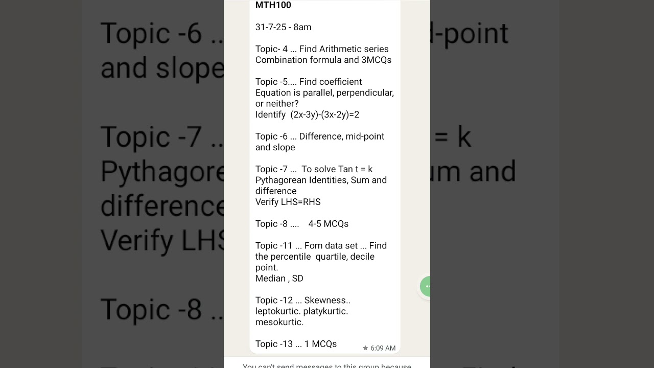 Mth100 vu current paper 2025||Vu final term exam #vu exam #vu final term preparations #viral short