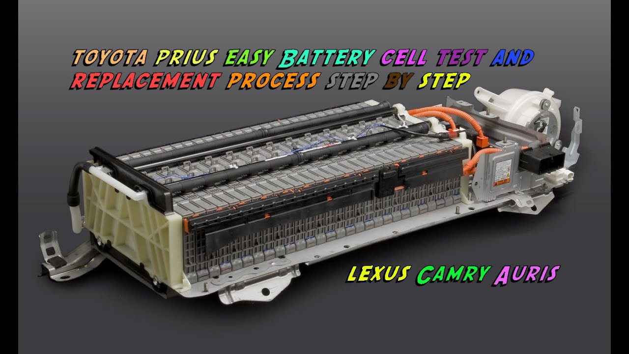 Toyota Prius Fix and Replace Battery cell repair cheap.  Lexus Auris Camry Toyota DIY