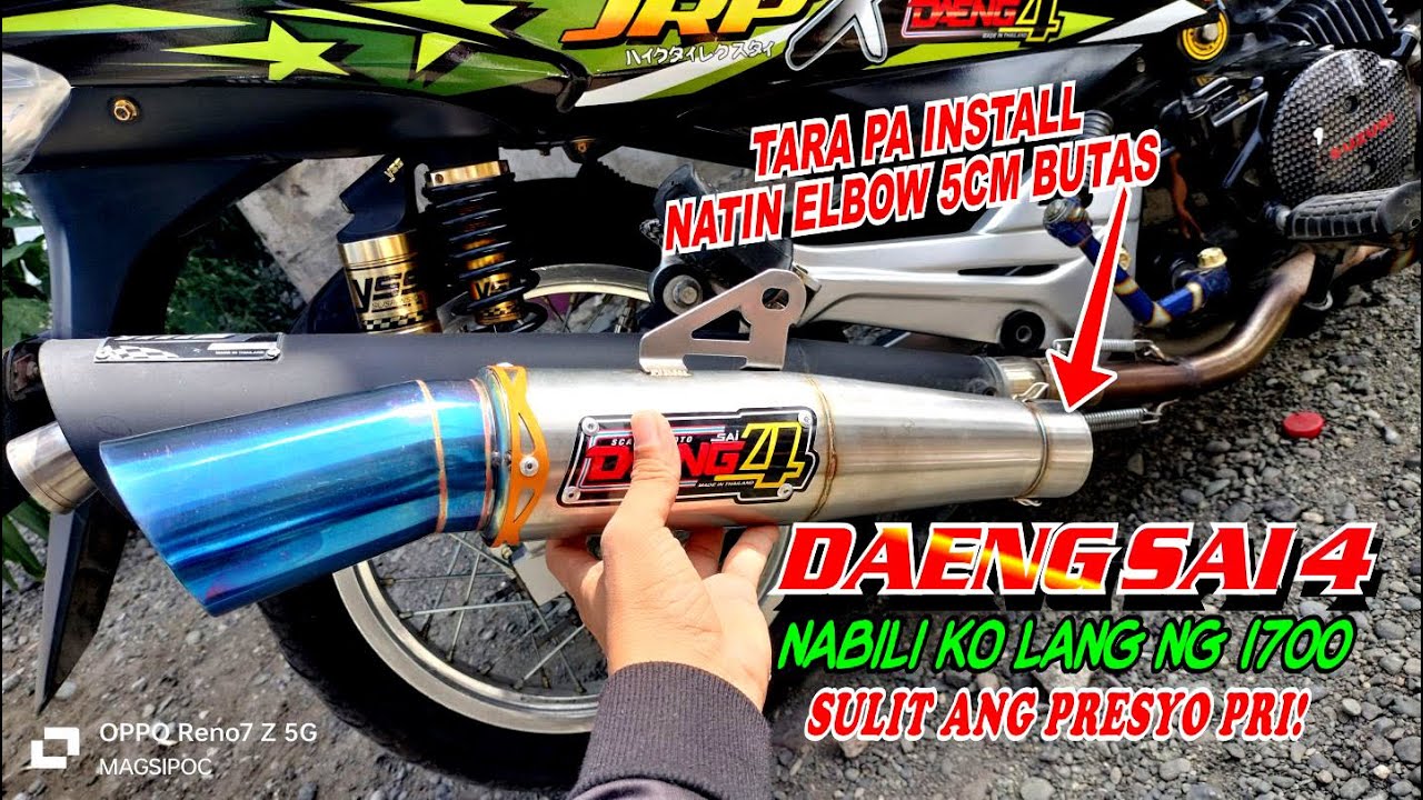 DAENG SAI 4 CANISTER / INSTALLING ADAPTOR
