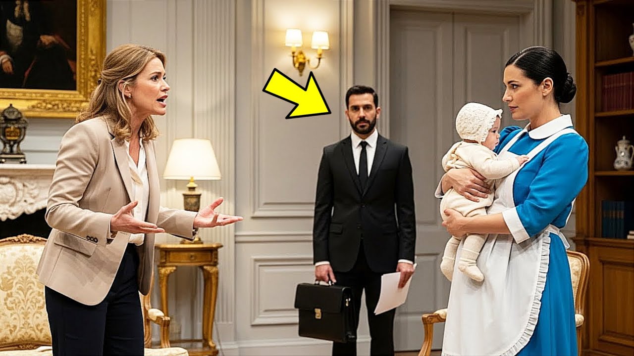 EMPRESÁRIO FINGIU TER FALIDO PARA TESTAR A NOIVA… MAS A FAXINEIRA GRÁVIDA REVELOU ALGO SURREAL