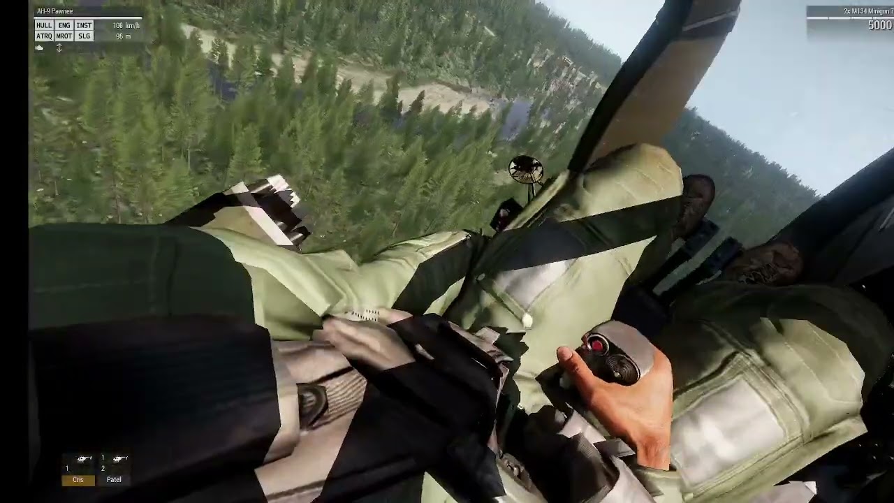 ARMA 3 hellicopter ride