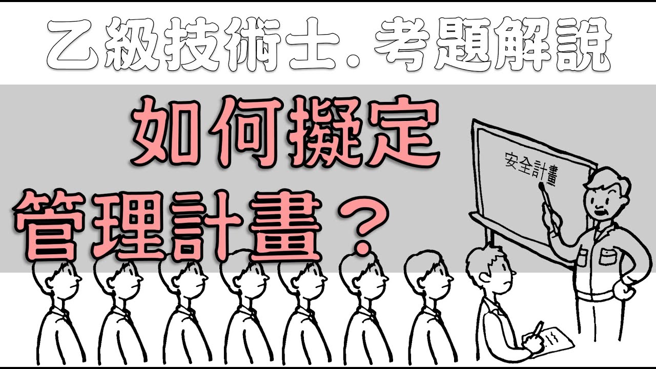 28職業安全衛生乙級技術士朗讀│如何擬定管理計畫│勞安世界