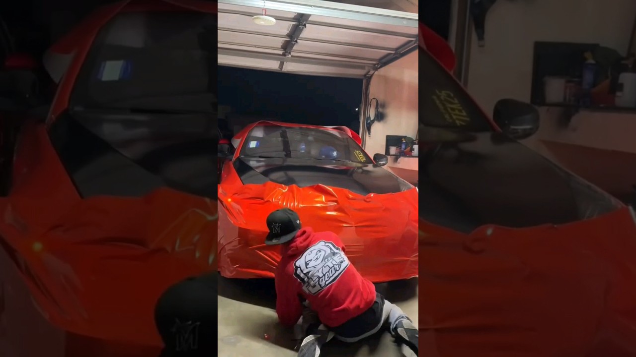 Metallic Orange 🍊 📷@flytek_inc._ #carwrap #car #cars #wrap #wraps #wrapping&nbsp;#carwrapsupplier #custom