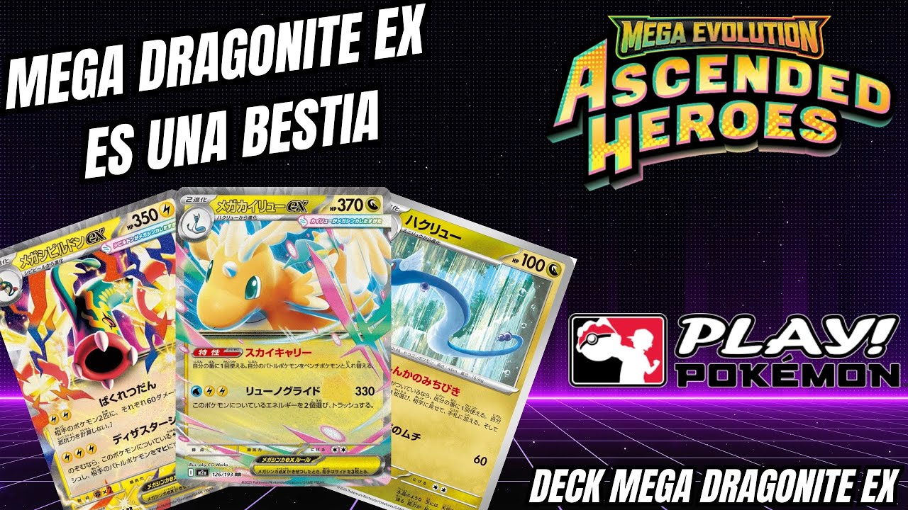 CONSTRUYENDO el MEJOR MAZO con MEGA DRAGONITE EX
