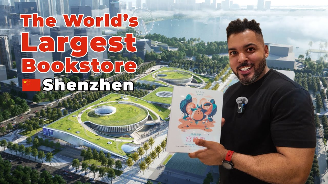 I went to the Worlds Largest Bookstore in Shenzhen China