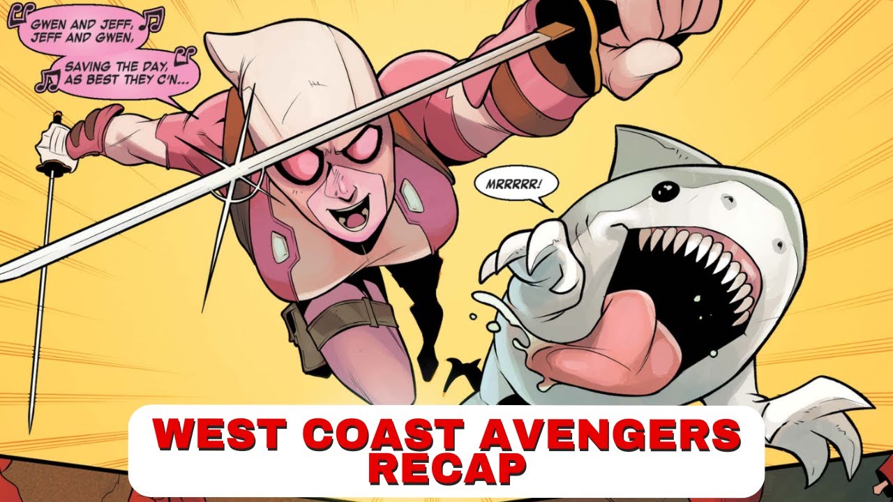 JEFF THE LANDSHARK'S ORIGIN! WHO IS BRODOK? MASTERS OF EVIL! West Coast Avengers 2018 Full Recap!