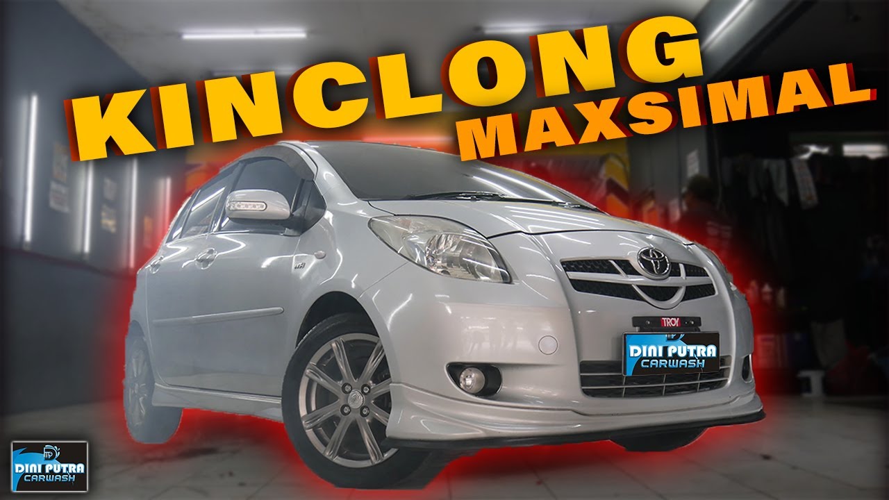 SILVER DOFF JADI SILVER GLOSSY TOYOTA YARIS BAKPAO | FULL DETAILING