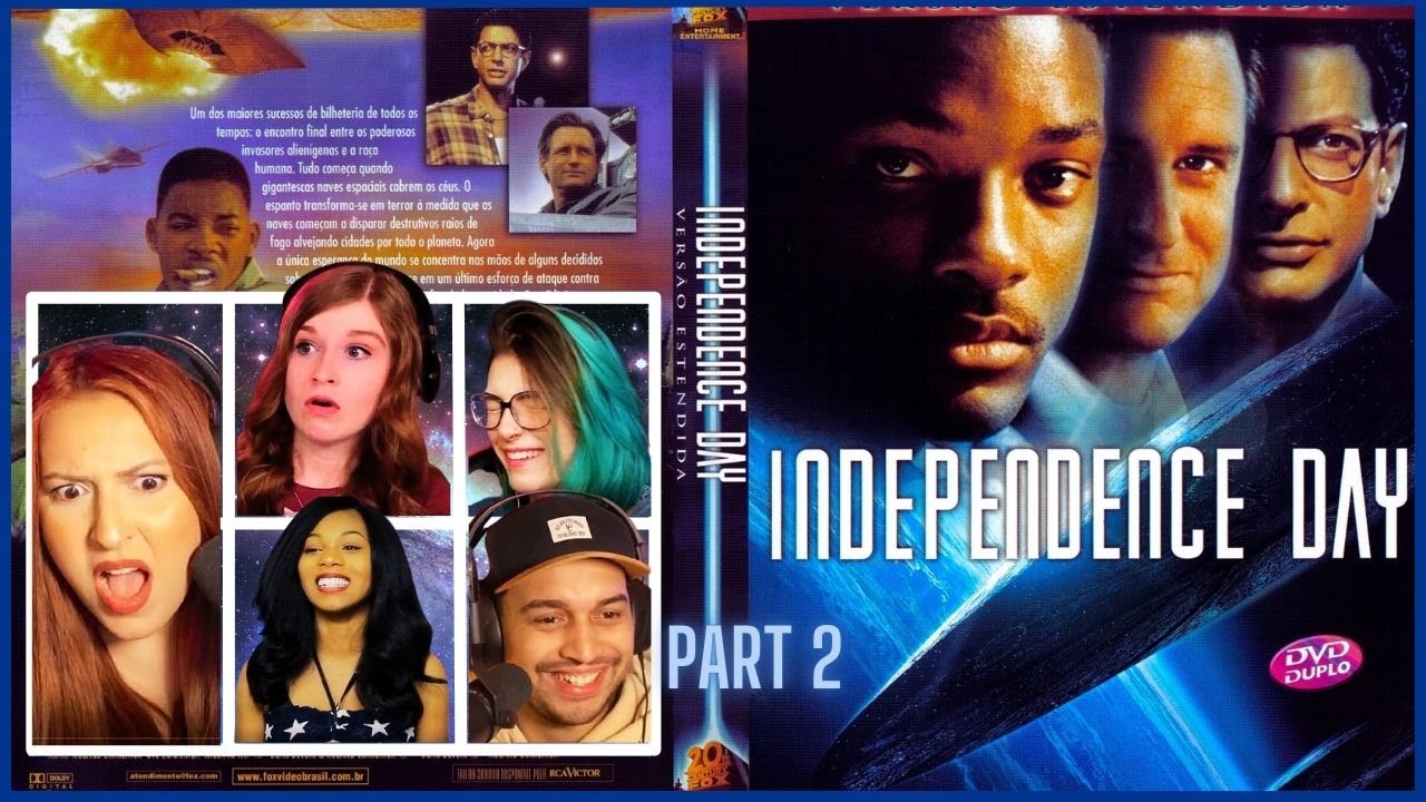 INDEPENDENCE DAY (1996) | FIRST TIME WATCHING | MOVIE REACTION MASHUP Pt. 2