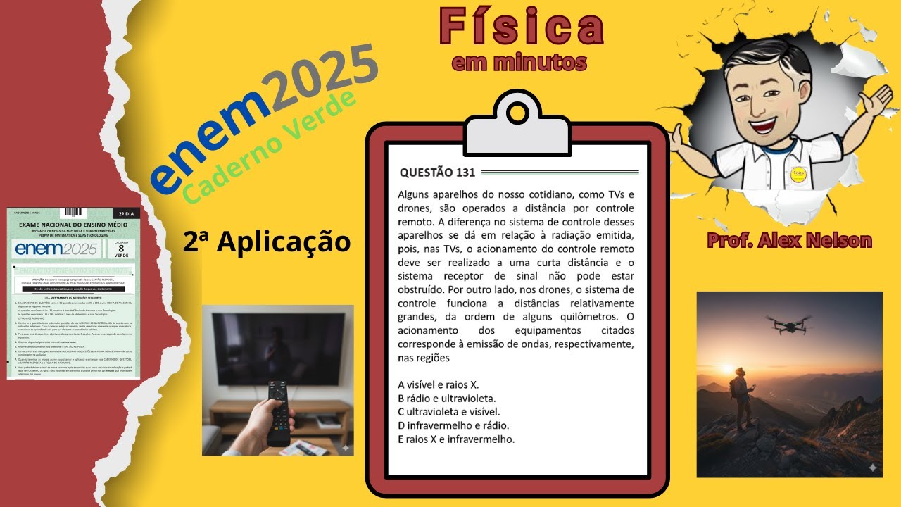 Enem 2025 - Questão 131 da prova verde do segunda aplicação