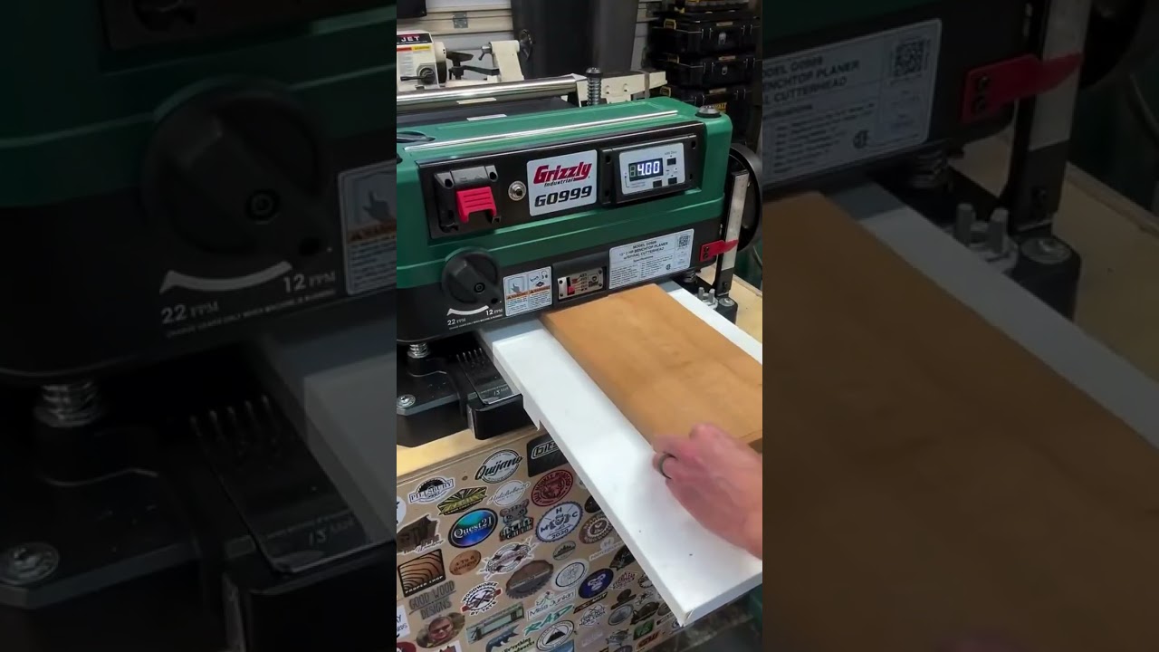 From DeWalt to Grizzly: A Game-Changing Planer Upgrade 🔧💥