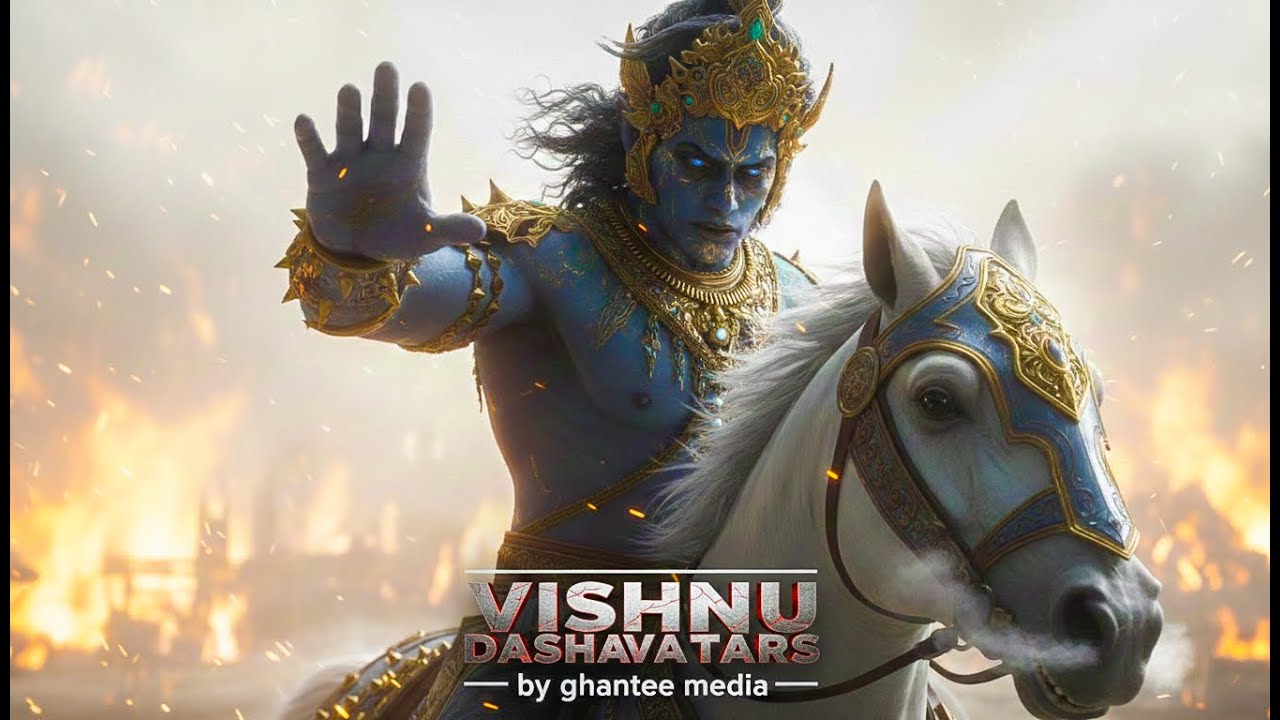 Shri Hari stotra | Stunning visuals | 10 avatars of lord vishnu | Ghantee