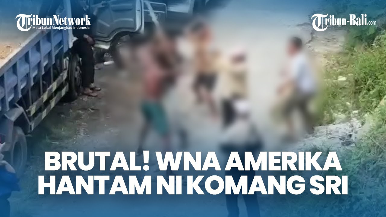 BRUTAL! WNA Amerika Hantam Ni Komang Sri Pakai Kayu di Pecatu, Tenteng Parang Datangi Korban