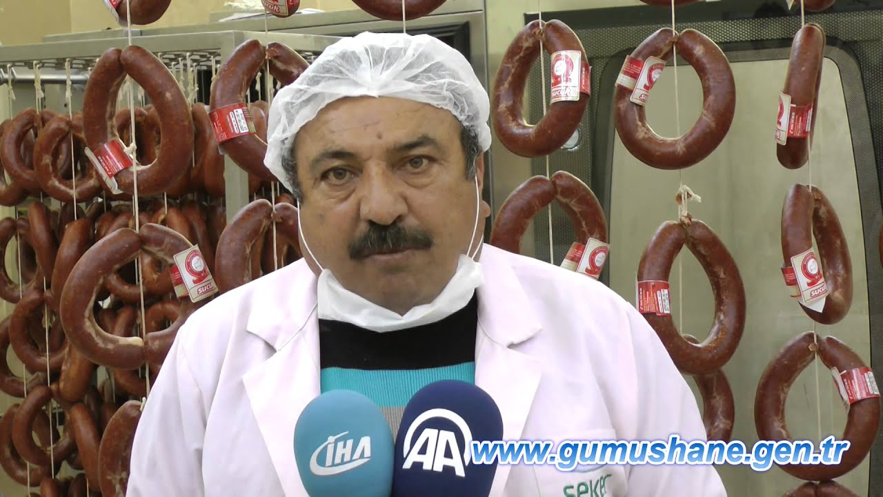 Gümüşhane'nin İlk Sucuk ve Kavurma Fabrikası Açıldı