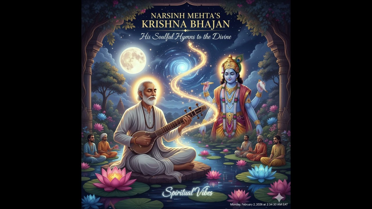 Vaishnava Jana To   Gujarati Devotional Bhajan   Spiritual Vibes