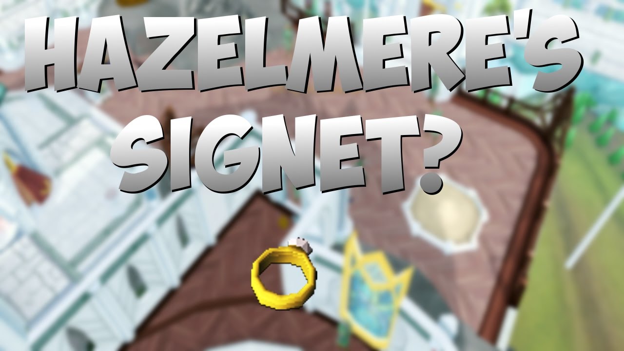 Hazelmere's Signet Ring [Theory]